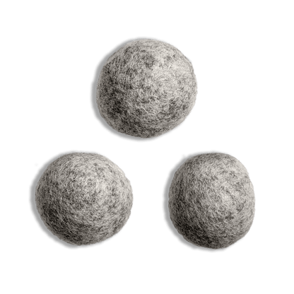Organic Wool Dryer Balls 3-Pack