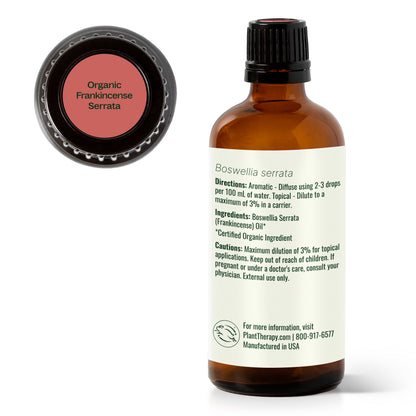 Organic Frankincense Serrata Essential Oil