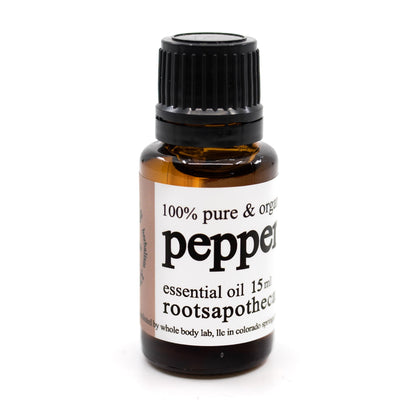 peppermint essential oil - organic.