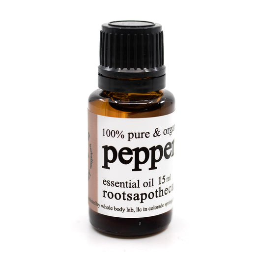 peppermint essential oil - organic.