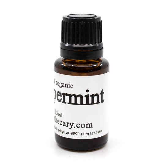 peppermint essential oil - organic.