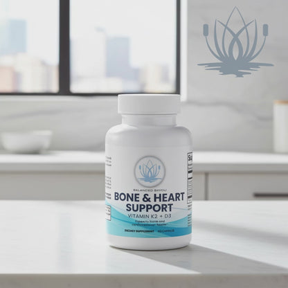 Vitamin D3 + K2 Bone & Heart Support | 60 Capsules