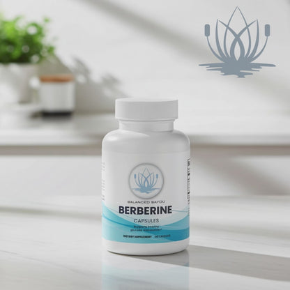 Organic Berberine Supplement (1200mg) | Natural Metabolic Support – Balanced Bayou