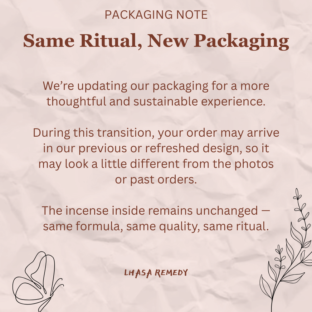 Nimu Village Tibetan Incense Sticks for Stress Relief