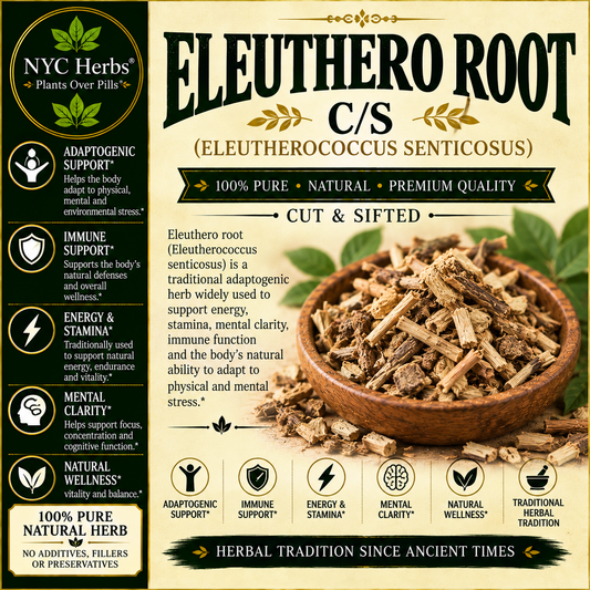 Eleuthero Root c/s (Siberian Ginseng)
