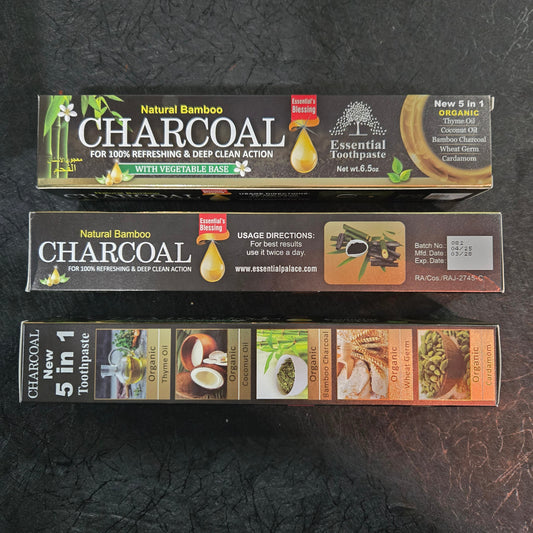 Essential Charcoal toothpaste