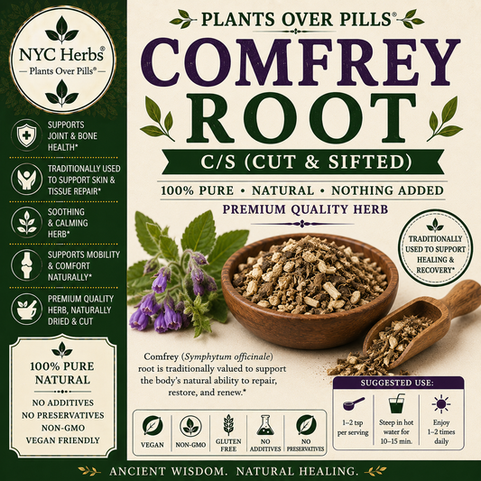 Comfrey Root Powder | Bone & Tissue Support