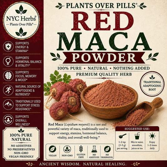 Red Maca Root | Hormone balance, skin health, and women's wellness