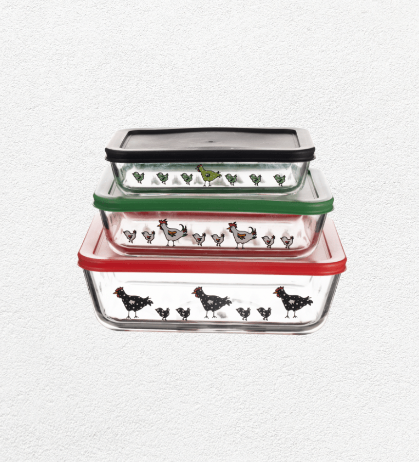 Rectangular Rooster Set