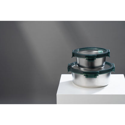 The Stainless Steel Container (Round)