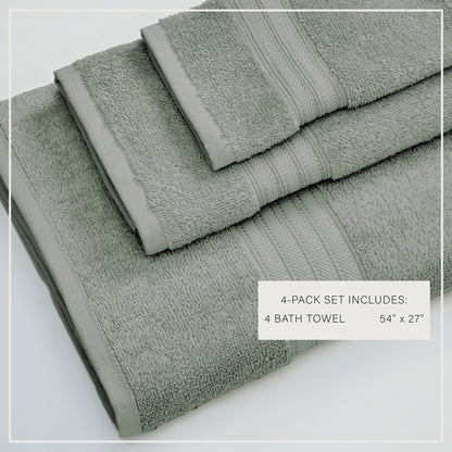 Cotton Terry Bath Towel Set - Cooper Collection