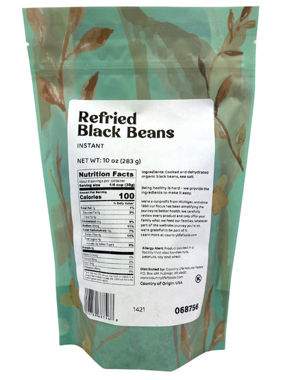 Black Beans, Instant, Organic, Low Salt