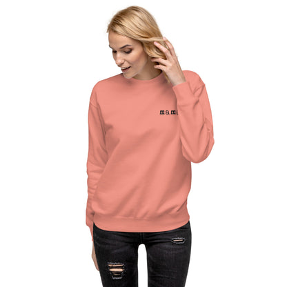 Mama. Embroidered |  Premium Adult Sweatshirt