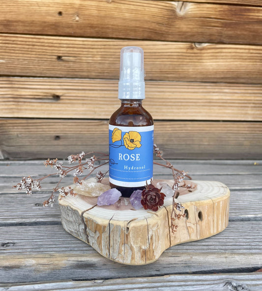 Rose Hydrosol, Organic 2oz Mister