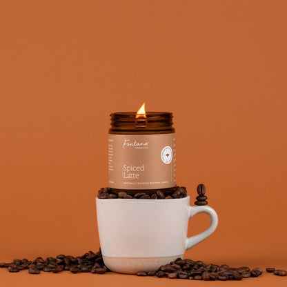 Spiced Latte Jar Candle