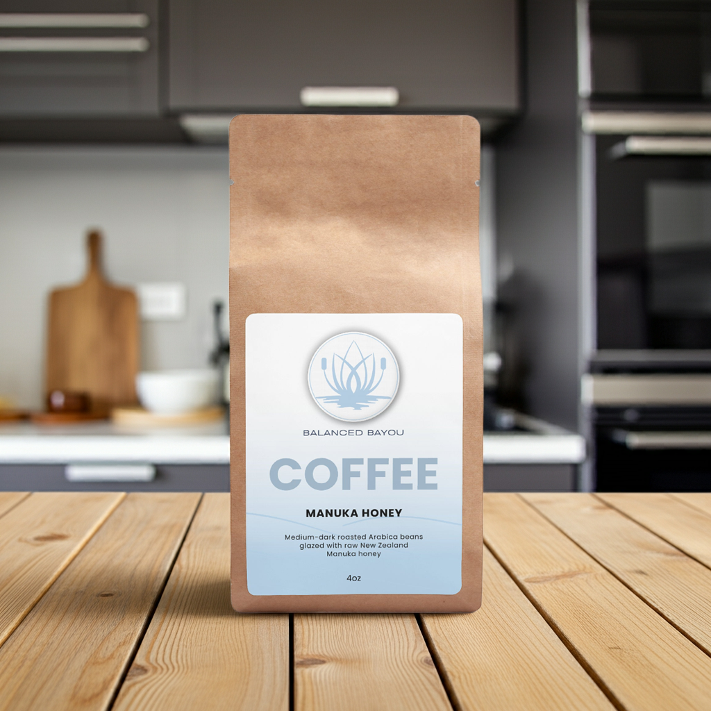 Manuka Honey Coffee 4oz